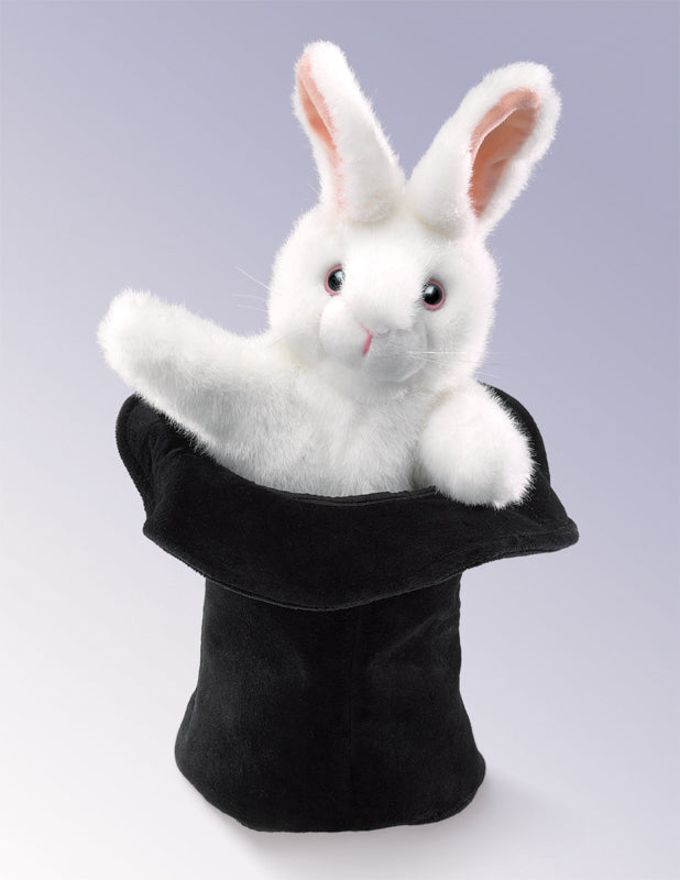 Hand Puppet - Rabbit In The Hat