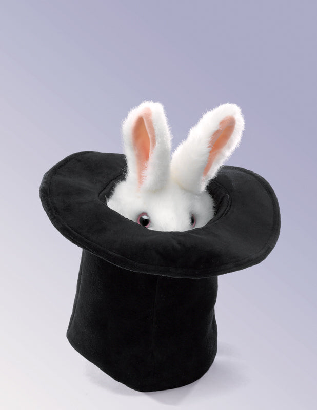 Hand Puppet - Rabbit In The Hat