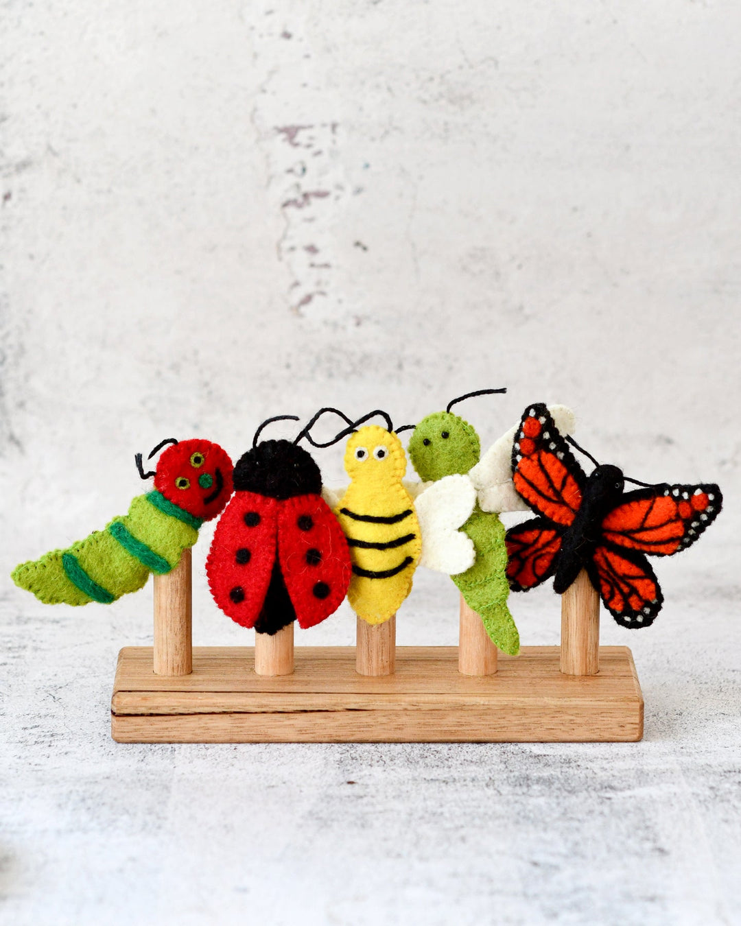 Finger Puppet Set - Insects and Bugs