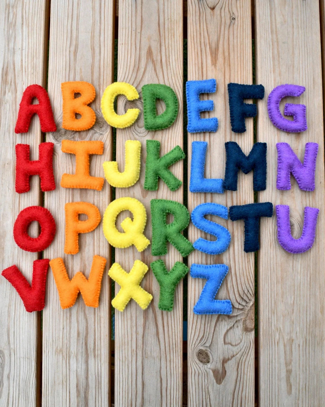 Felt Alphabet Letters - Uppercase