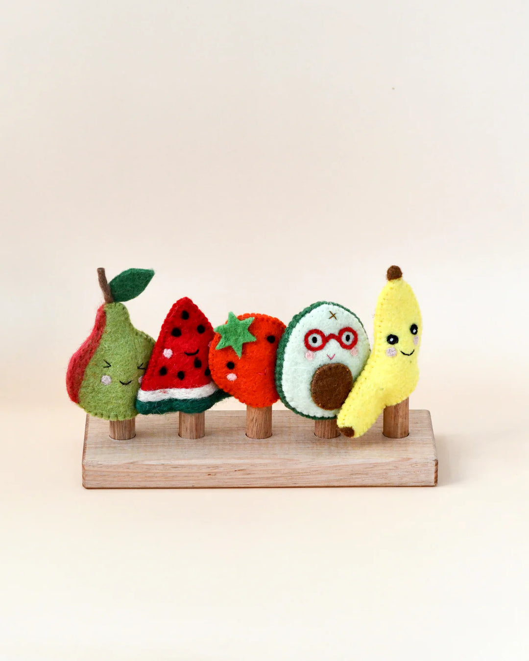 Finger Puppet Set - Fruits