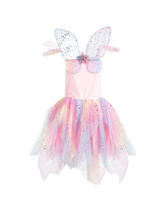 Dressup - Rainbow Fairy Dress with Wings