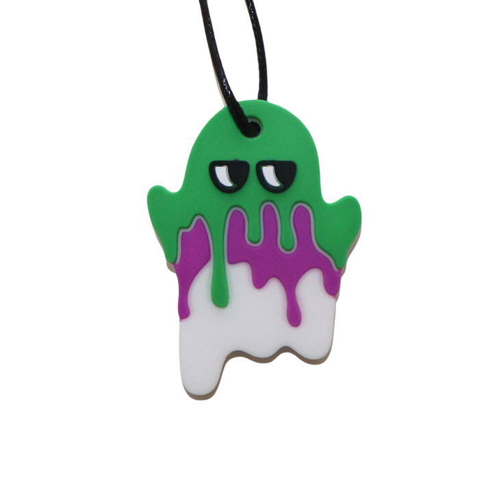 Chew Pendant Necklace | Spooky Ghost