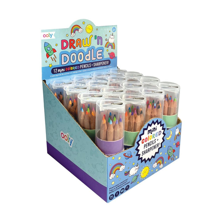 Ooly Draw ‘n Doodle Mini Pencils Set