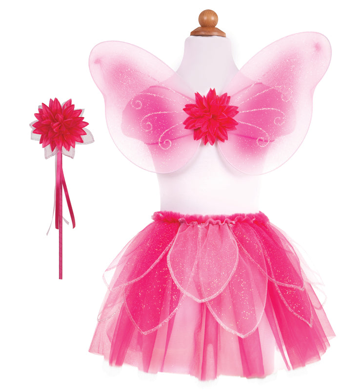 Dressup - Skirt, Wings & Wand Set - Pink Fancy Flutter