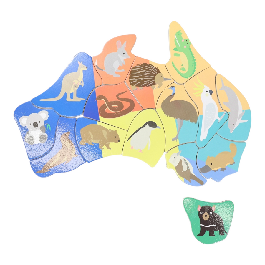 Australian Animal Magnet Puzzle