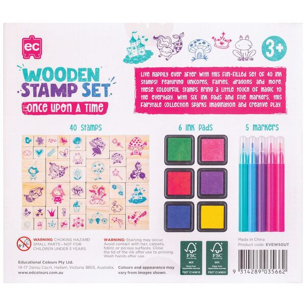 Wooden Stamp Set - Once Upon A Time