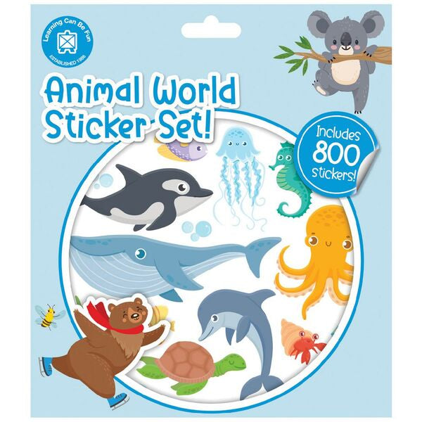 Sticker Set - Animal World