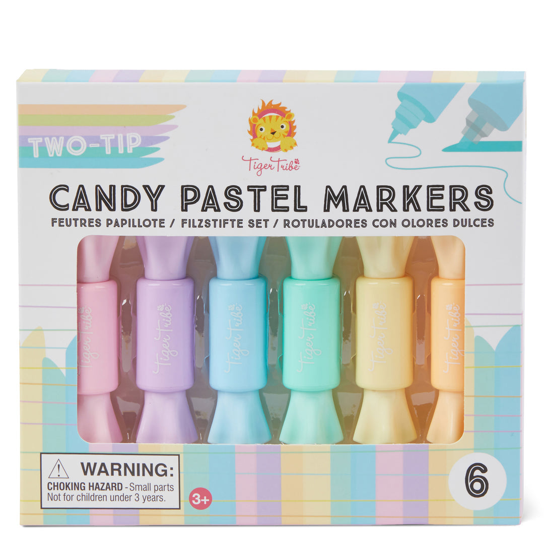 Two-Tip Candy Pastel Markers