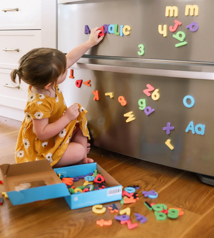 Magnetic Letters and Numbers