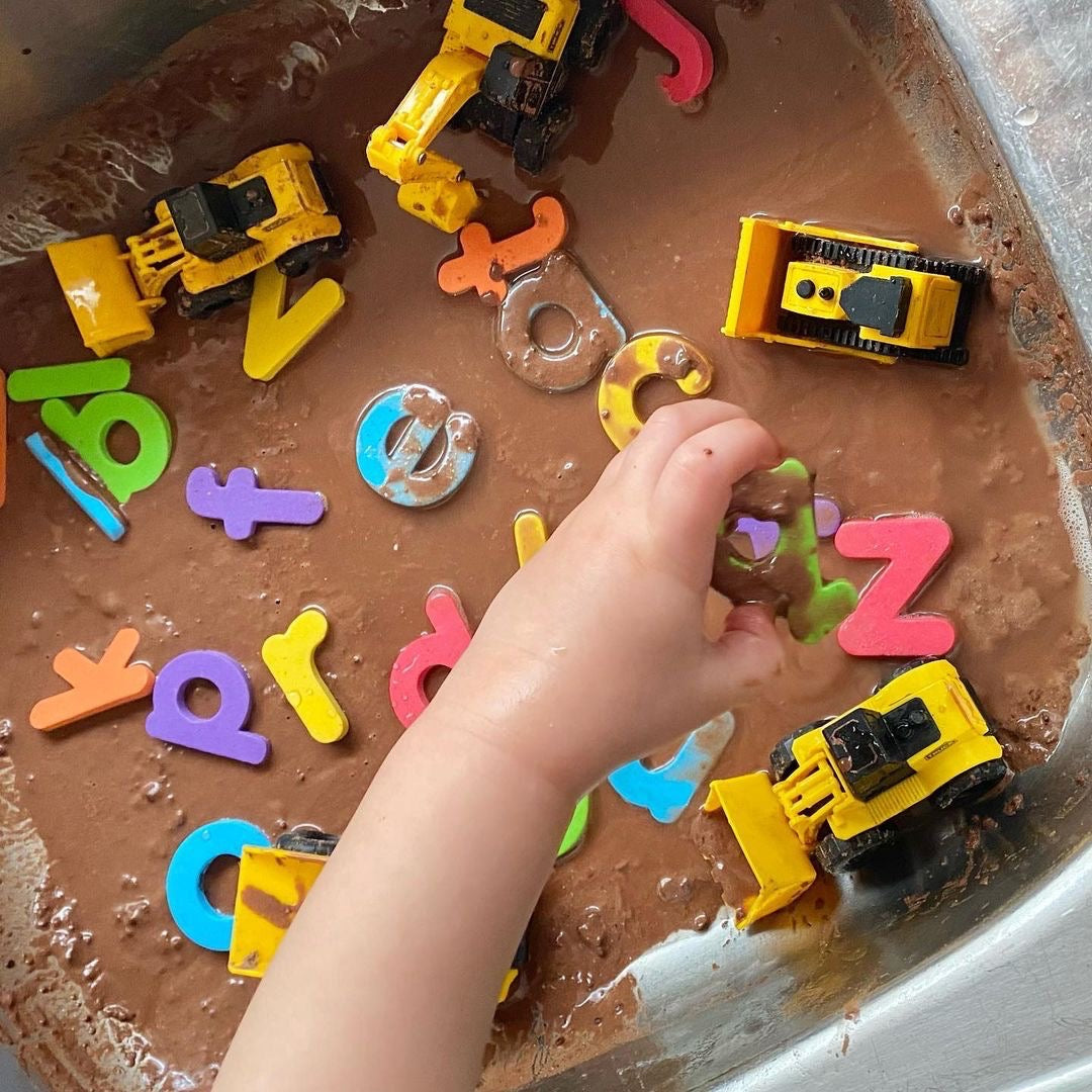 Magnetic Letters and Numbers