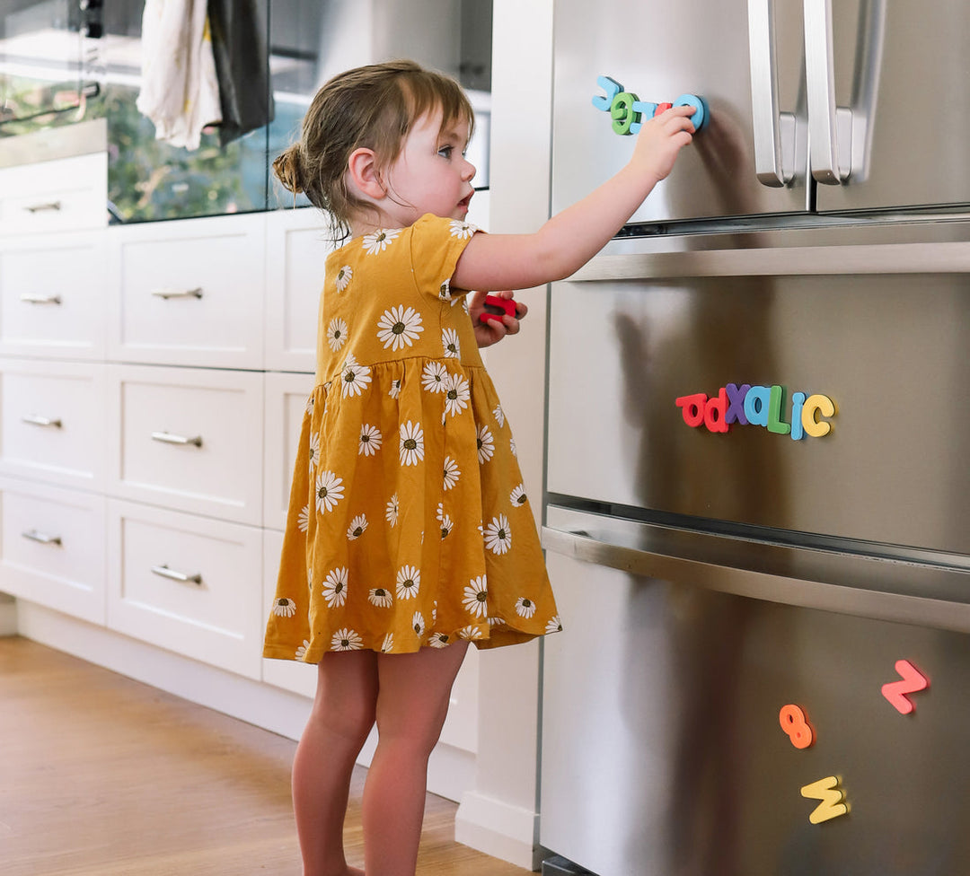 Magnetic Letters and Numbers