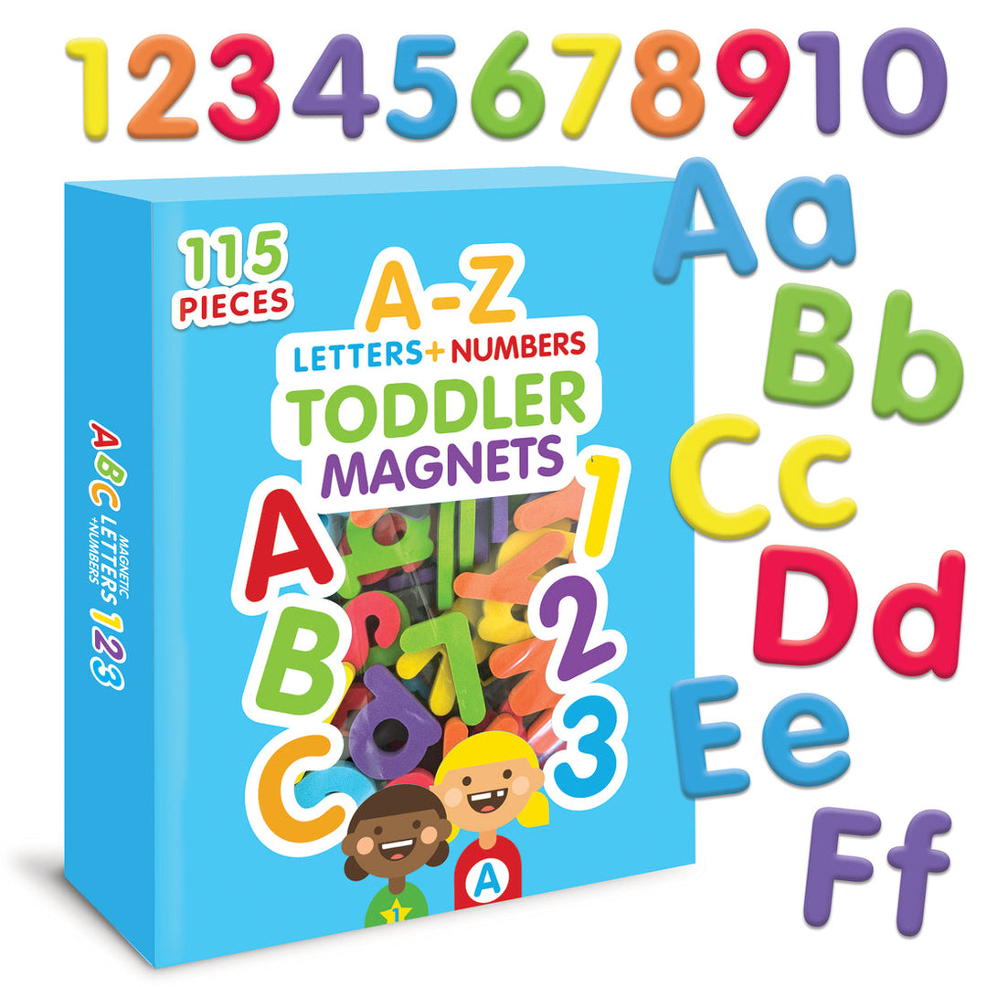 Magnetic Letters and Numbers