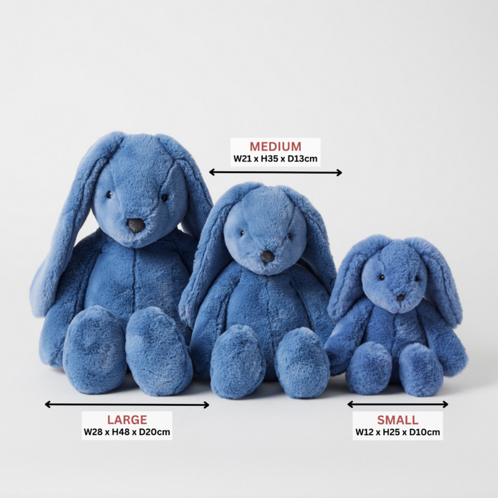 Large Bunny - Cobalt Blue