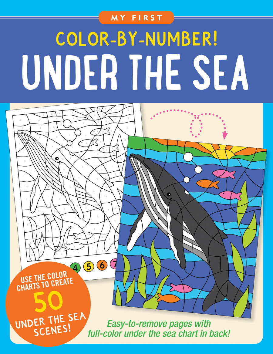 Colour By Number - Under the Sea