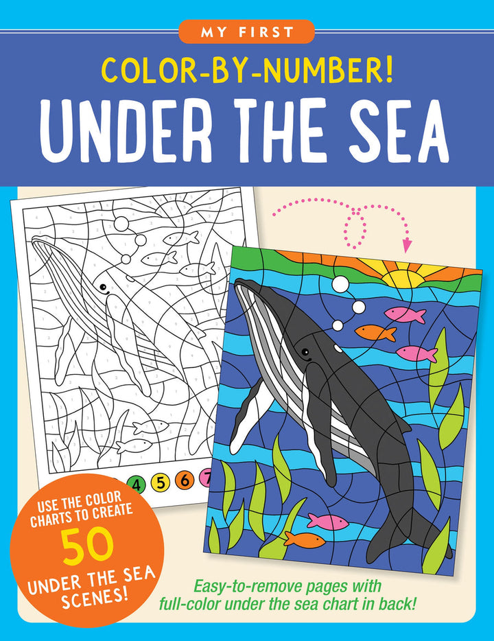 Colour By Number - Under the Sea