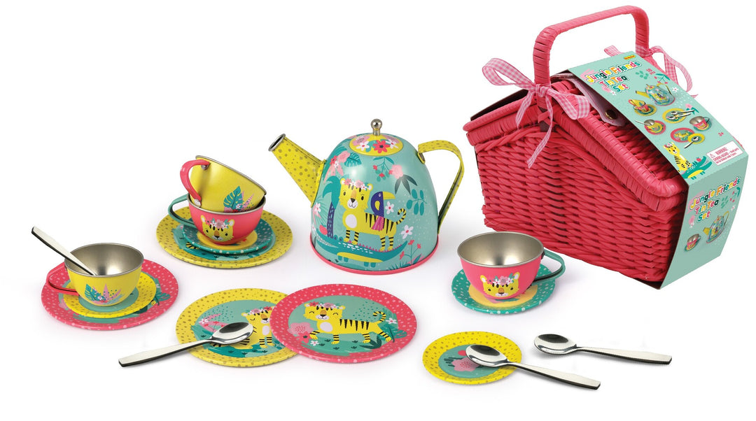 Tea Set | Picnic Basket - Tiger