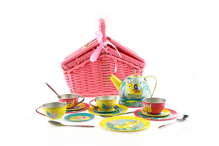 Tea Set | Picnic Basket - Tiger