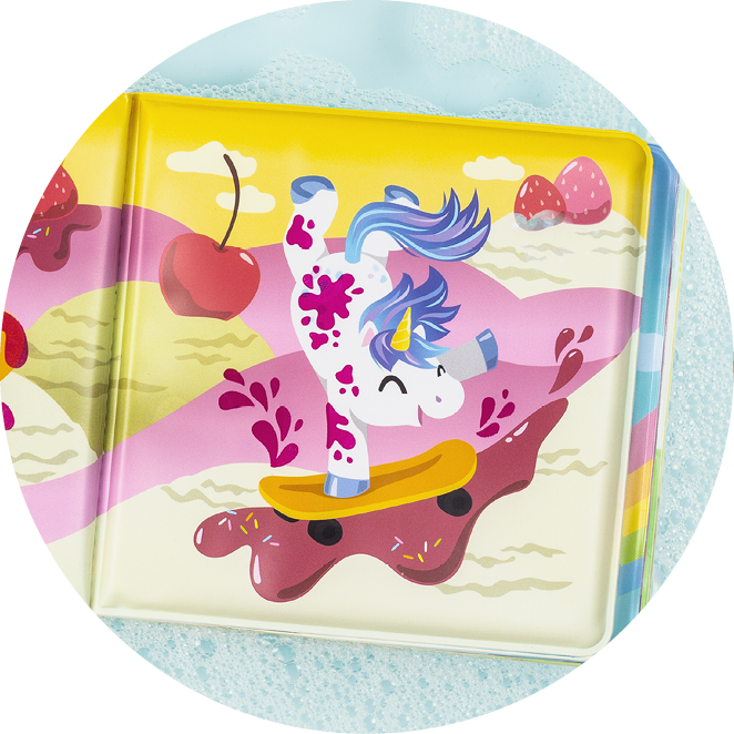 Bath Book - Magic Unicorns