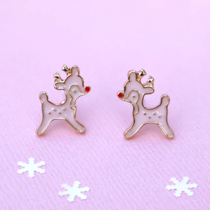 Rudolph the Red-Nosed Reindeer Earrings