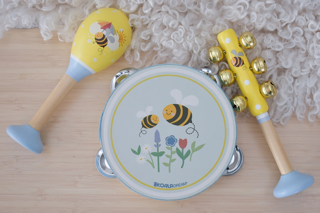 Buzzy Days Bee 3pcs Musical Set