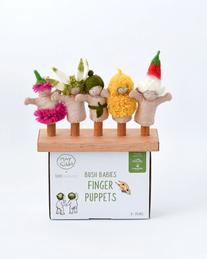 Finger Puppet Set - May Gibbs Bush Babies