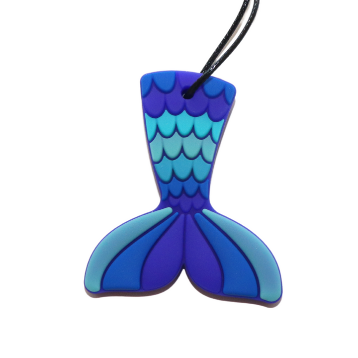 Chew Pendant Necklace | Mermaid Tail