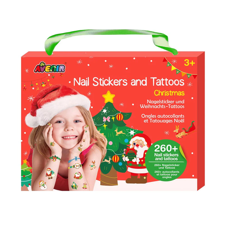 Nail Stickers & Tattoos - Christmas