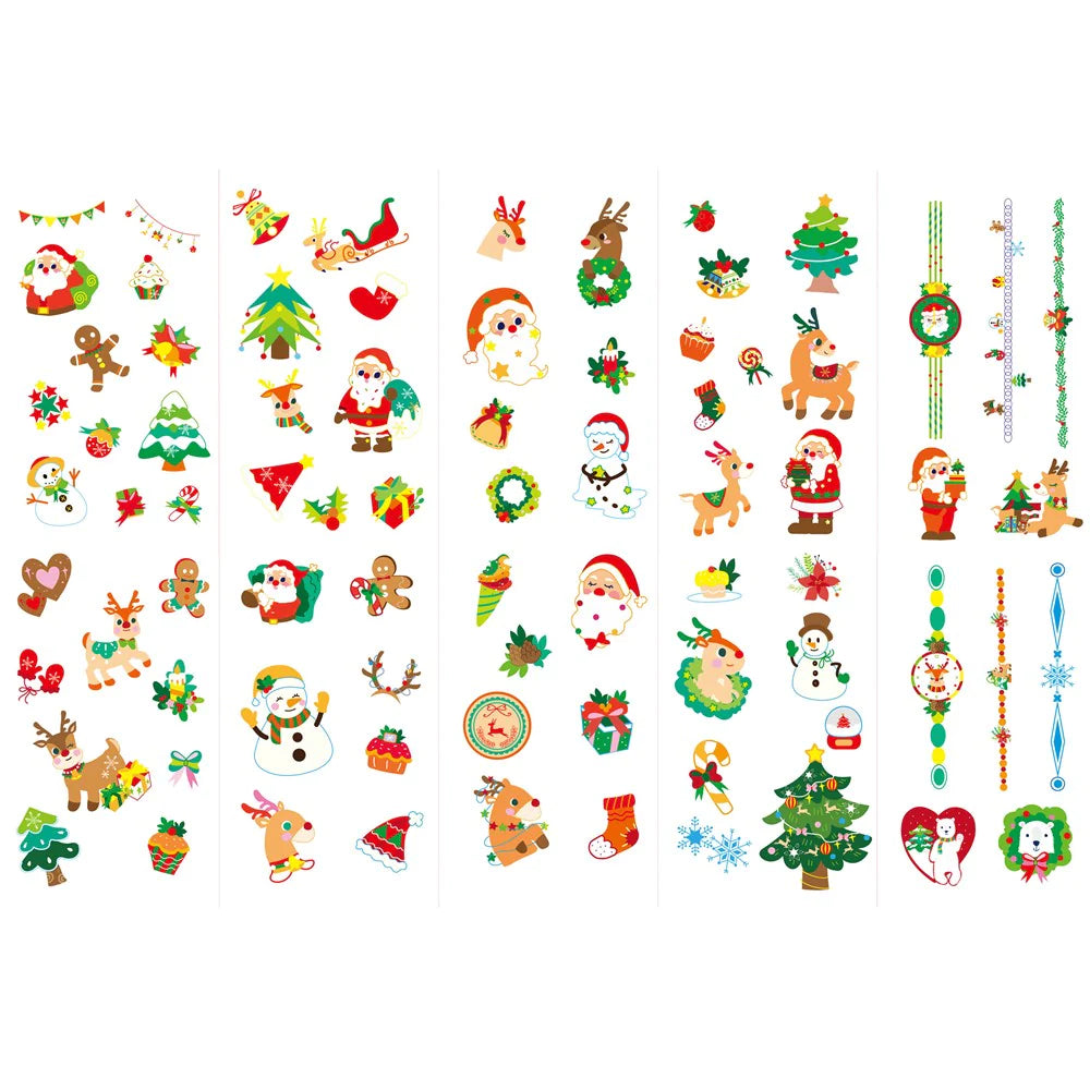 Nail Stickers & Tattoos - Christmas