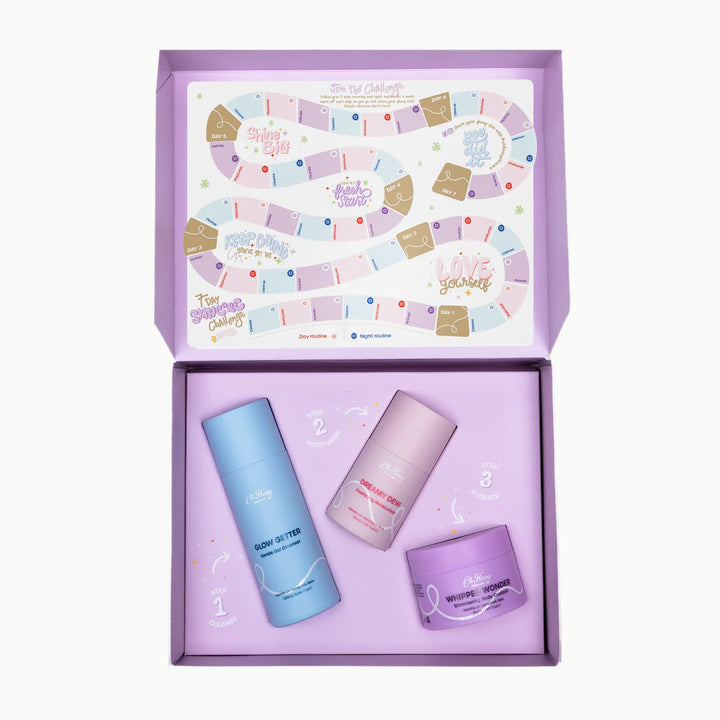 Oh Flossy Skincare - Glowing Skin Essentials Kit