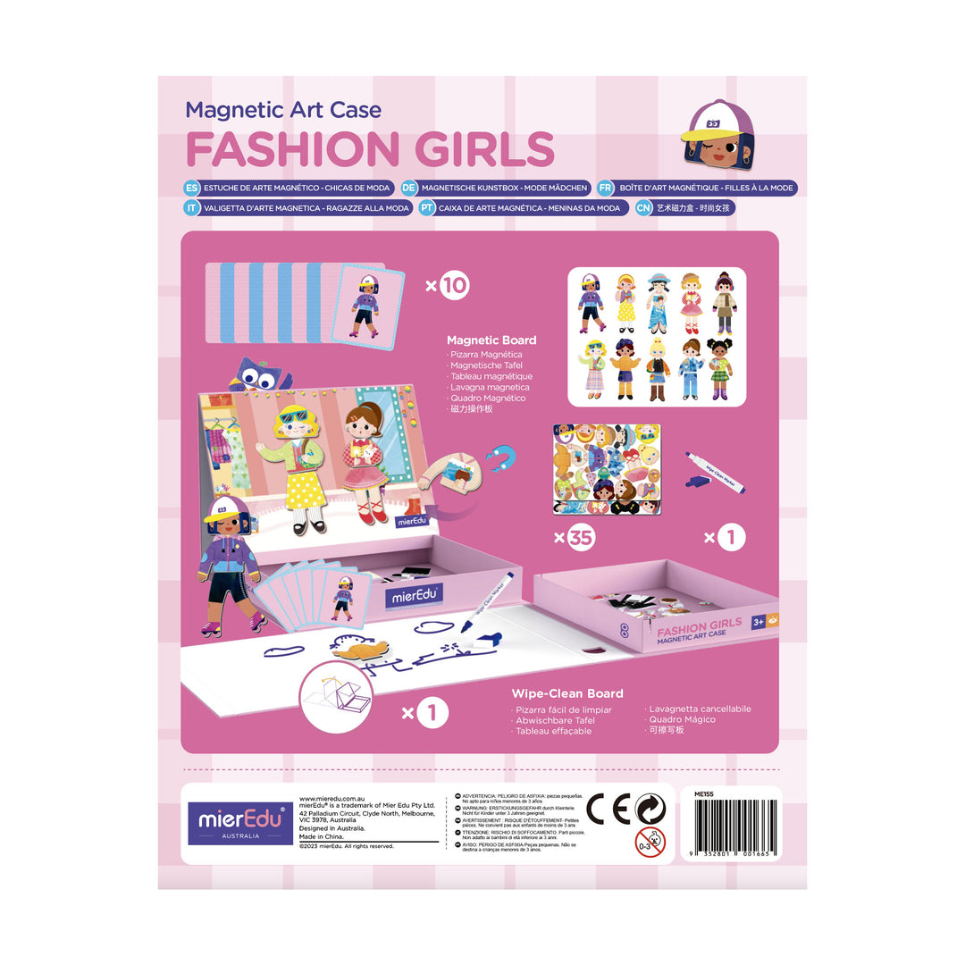 Magnetic Art Case - Fashion Girls