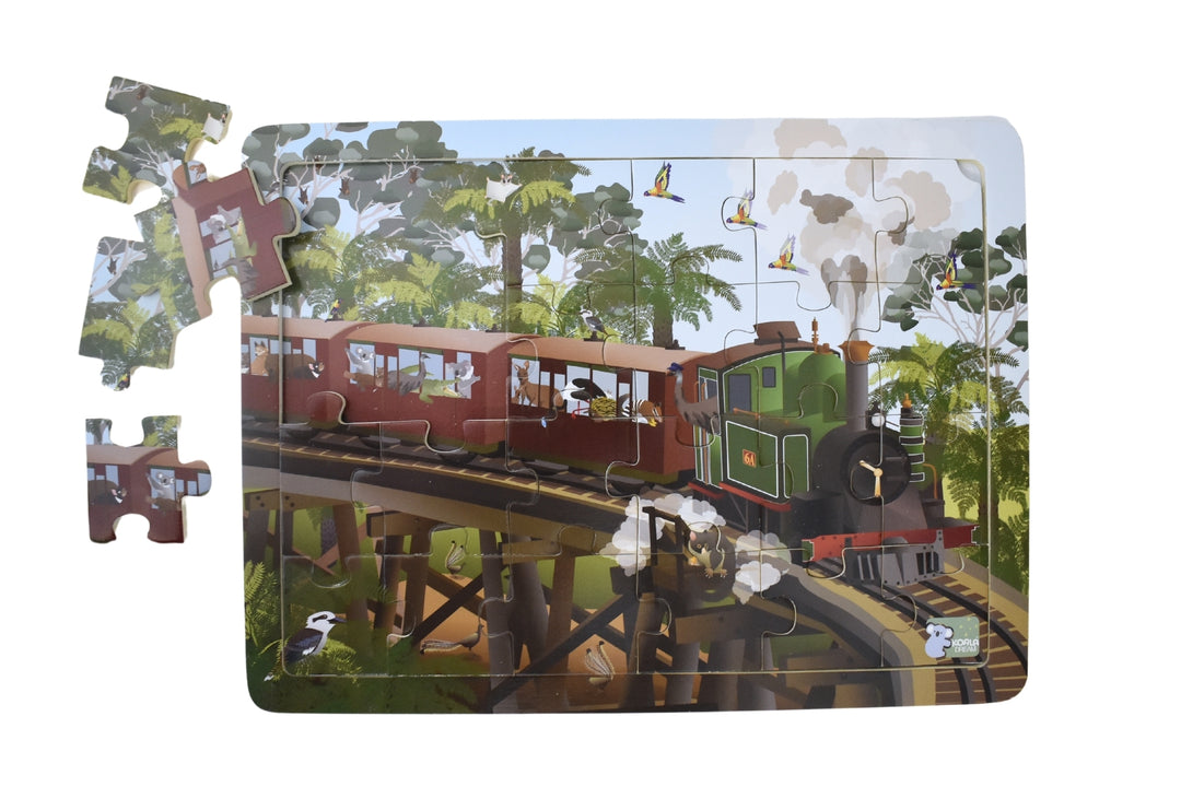 Jigsaw Puzzle - All Aboard Aussie Animals