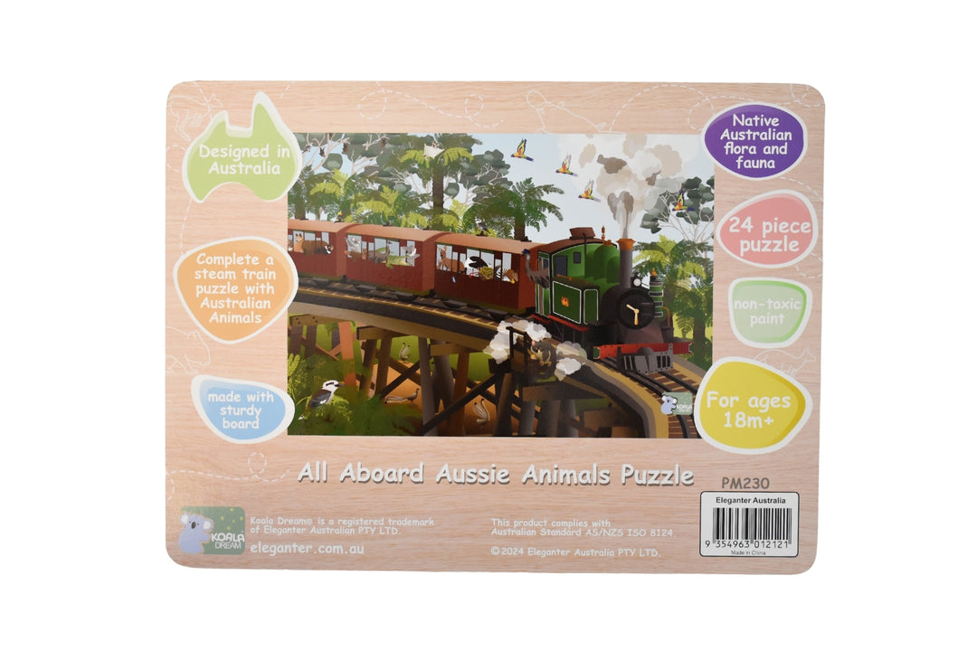 Jigsaw Puzzle - All Aboard Aussie Animals