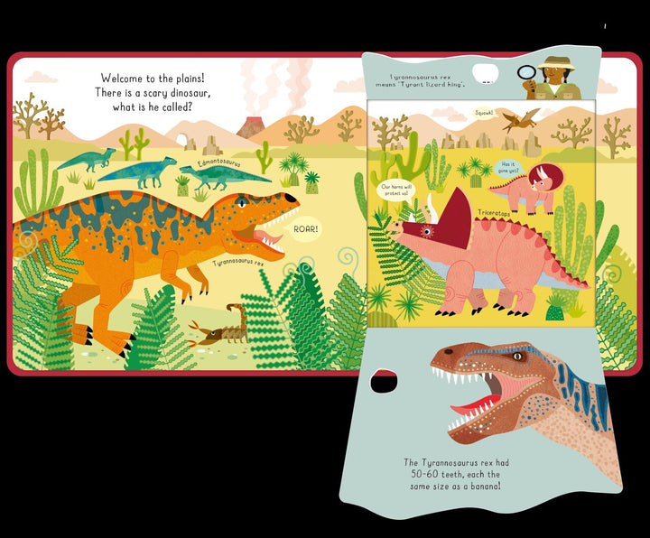 Peek Inside Book - Dinosaurs