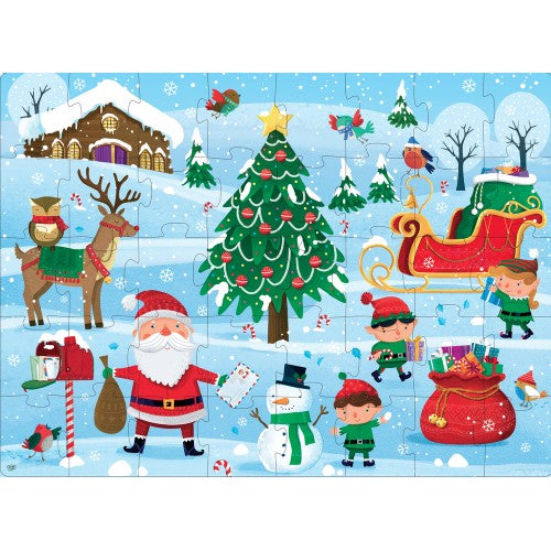 3D Puzzle and Book Set - Learn all About Christmas, 40 pcs