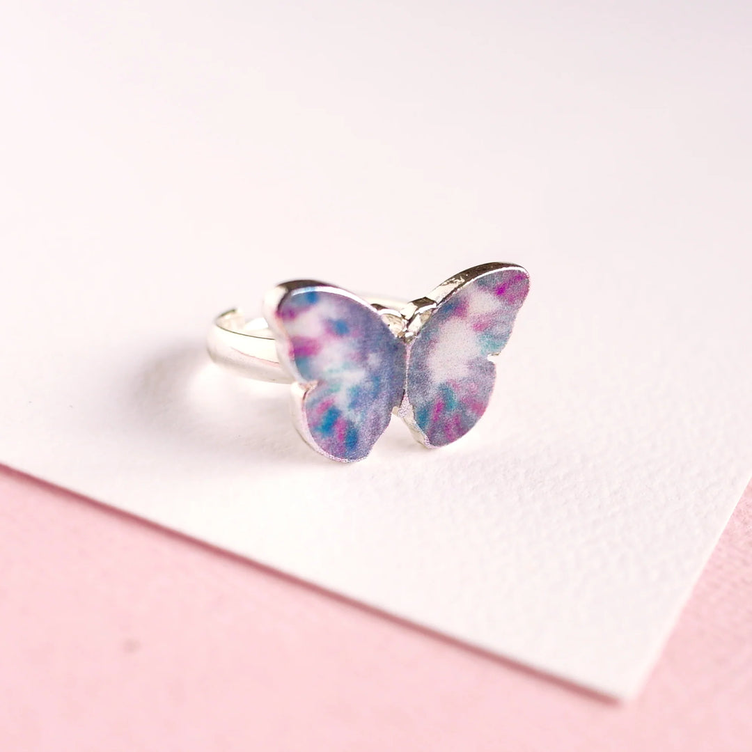 Ring - Purple Butterfly