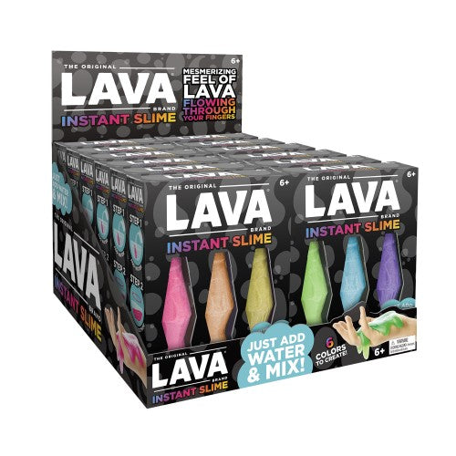 Lava Instant Slime (3 pack)