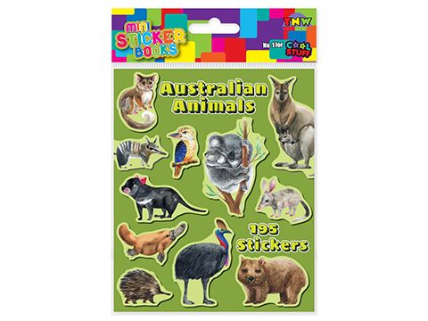 Mini Sticker Book - Australian Animals 2