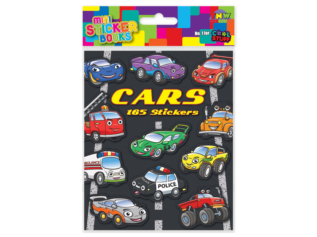 Mini Sticker Book - Cars