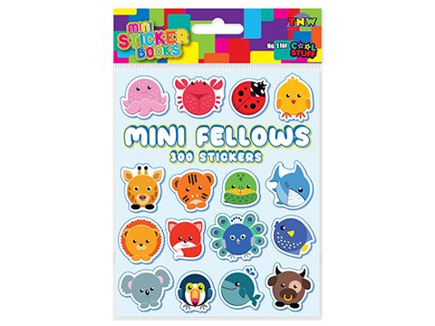 Mini Sticker Book - Mini Fellows