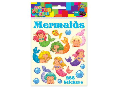 Mini Sticker Book - Mermaids