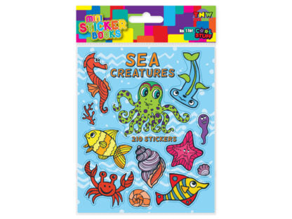 Mini Sticker Book - Sea Creatures