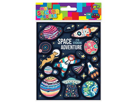 Mini Sticker Book - Space Adventure