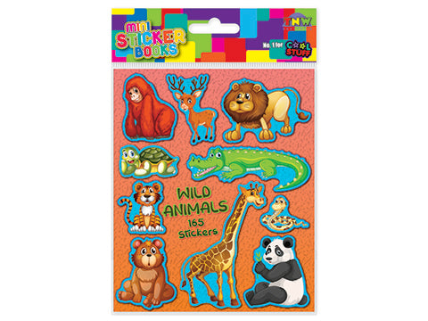 Mini Sticker Book - Wild Animals 2