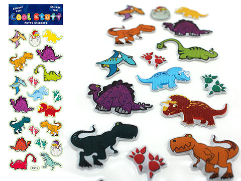 Puffy Stickers - Dinosaur