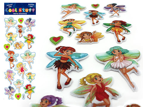 Puffy Stickers - Fairy