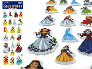 Puffy Stickers - Princess