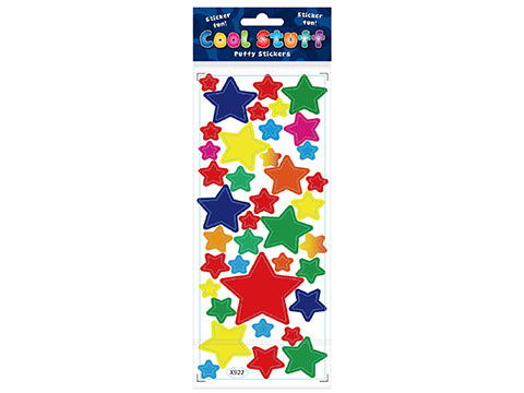 Puffy Stickers - Stars