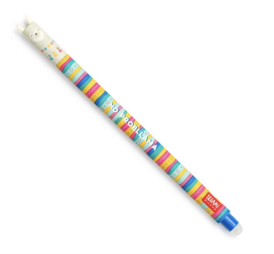 Erasable Pen - Llama Black Ink