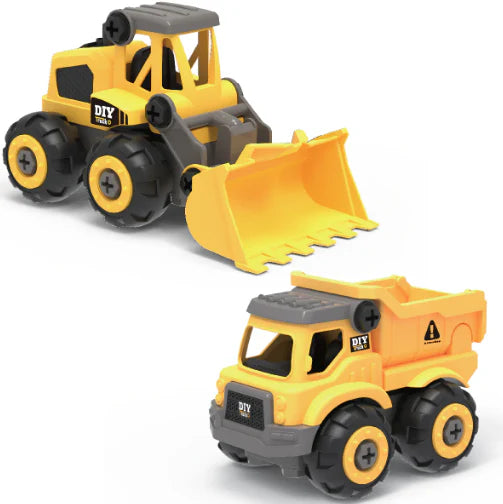 Build-ables 2 in 1 Building Site Vehicles